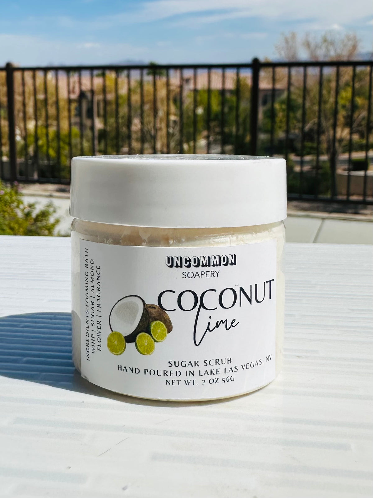 Coconut Lime Sugar Scrub