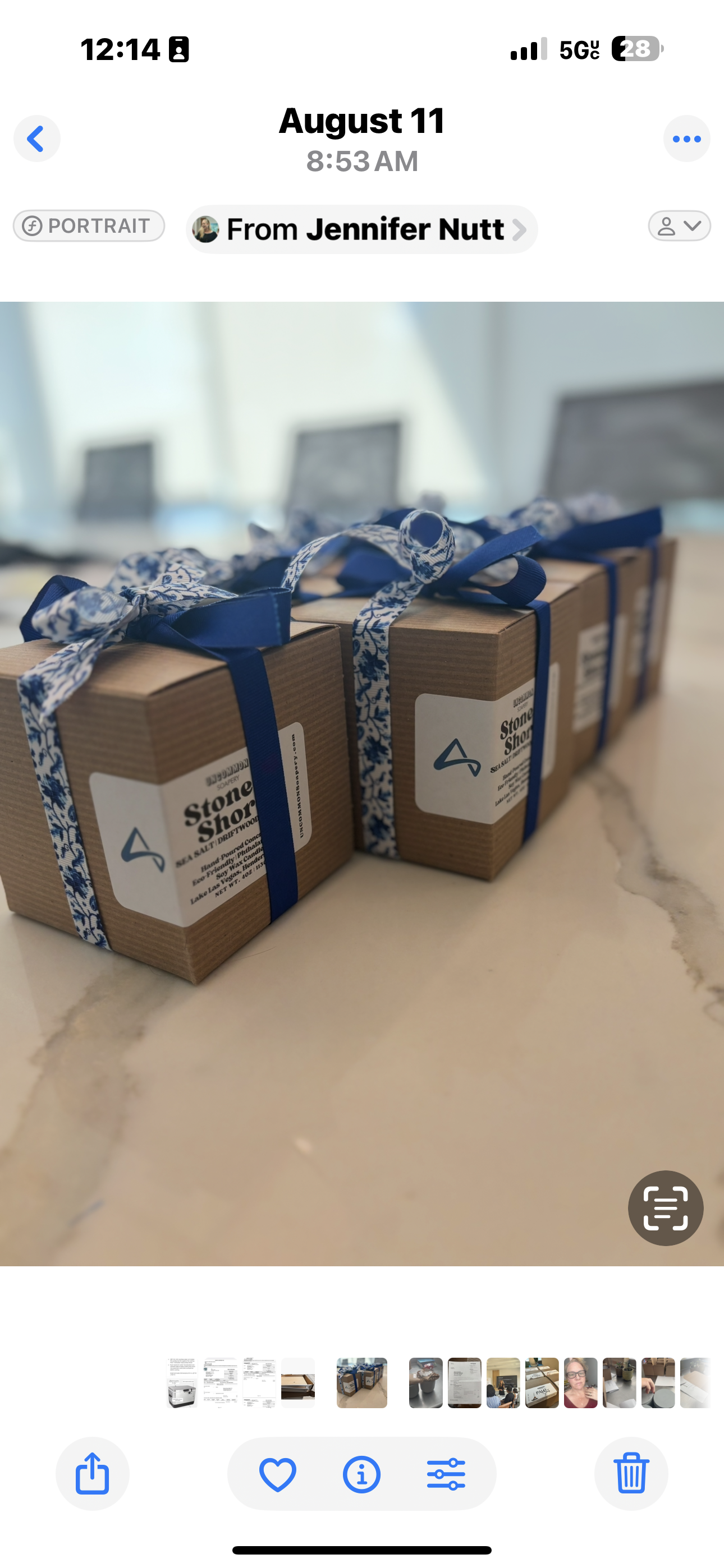 Wholesale Custom Logo Concrete Candles