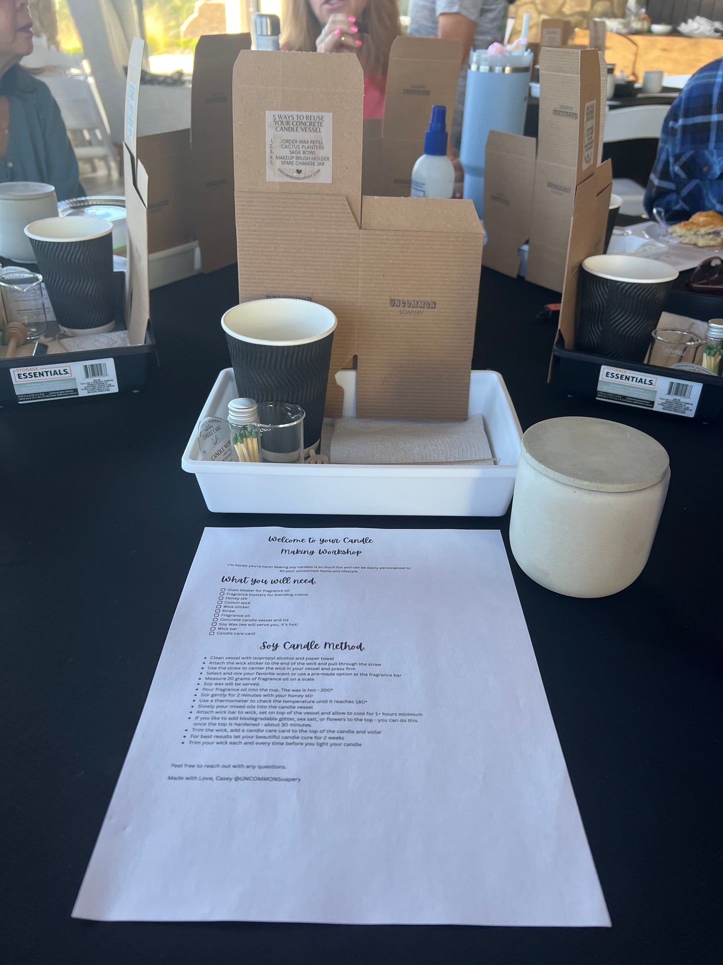 Candle Making Experience