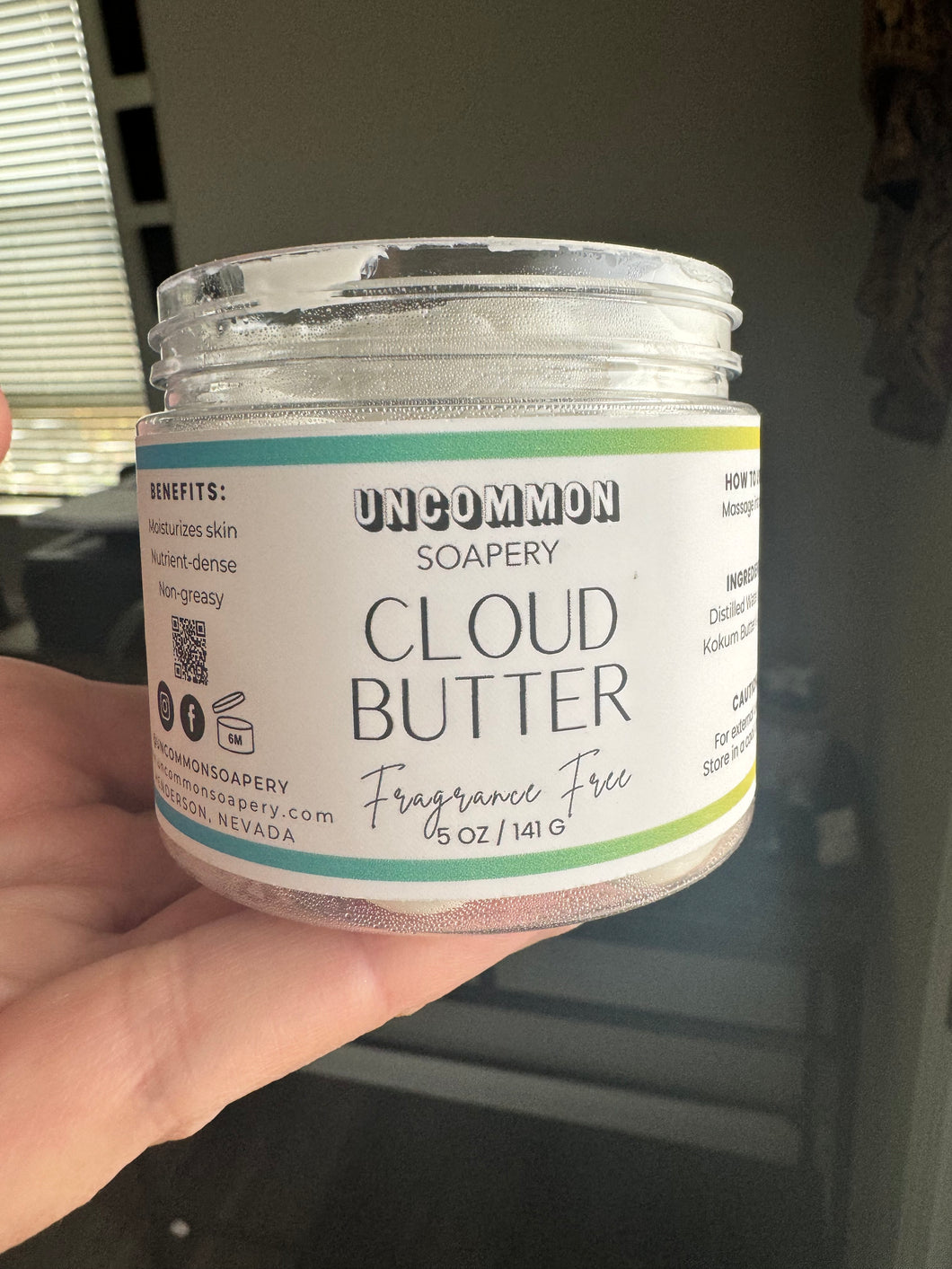 CLOUD BUTTER | Body Butter Fragrance Free