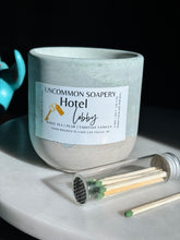 Load image into Gallery viewer, Concrete Candles with Cotton Wick
