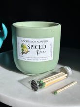 Load image into Gallery viewer, Concrete Candles with Crackling Wood Wicks
