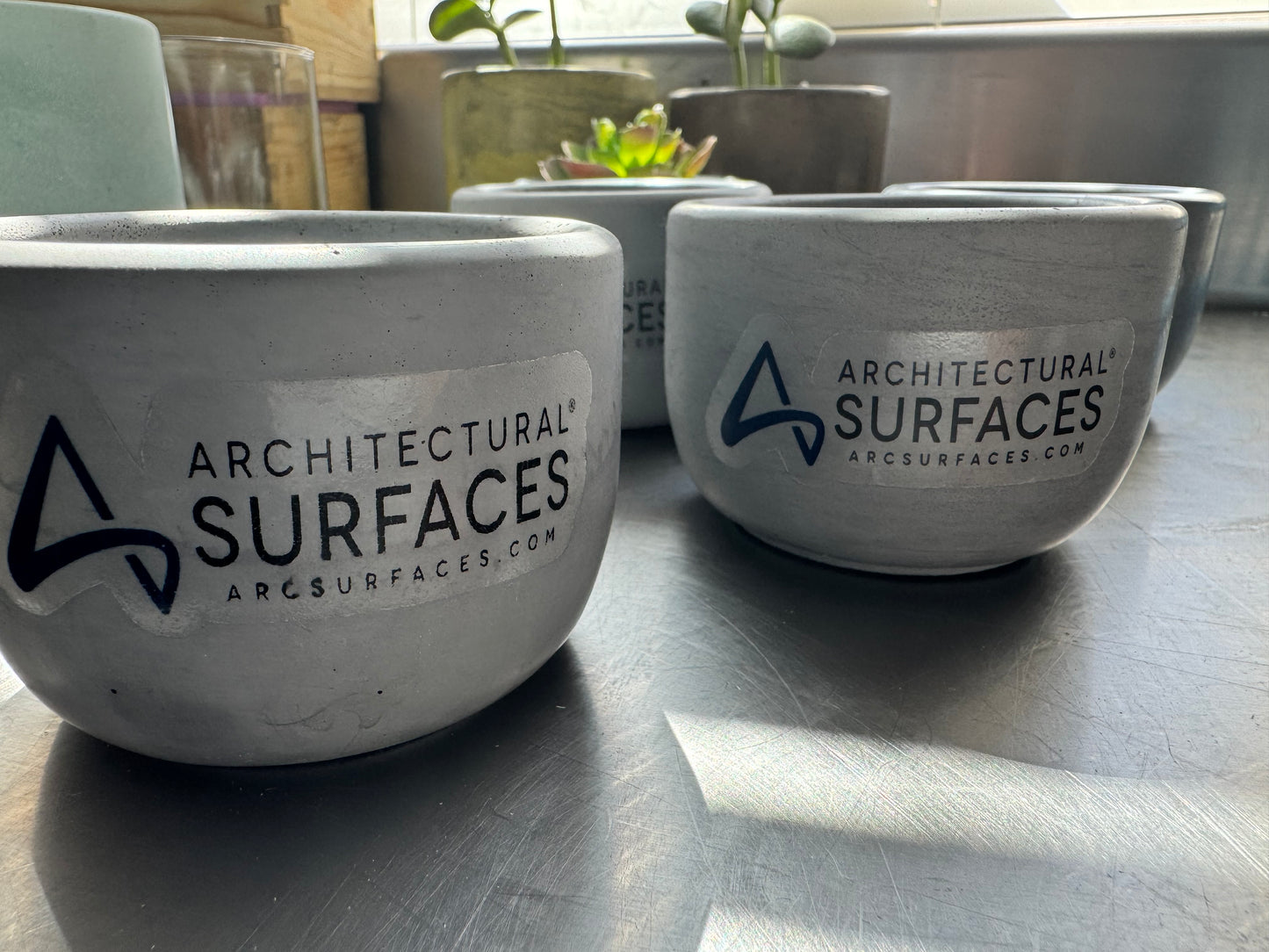 Wholesale Custom Logo Concrete Candles