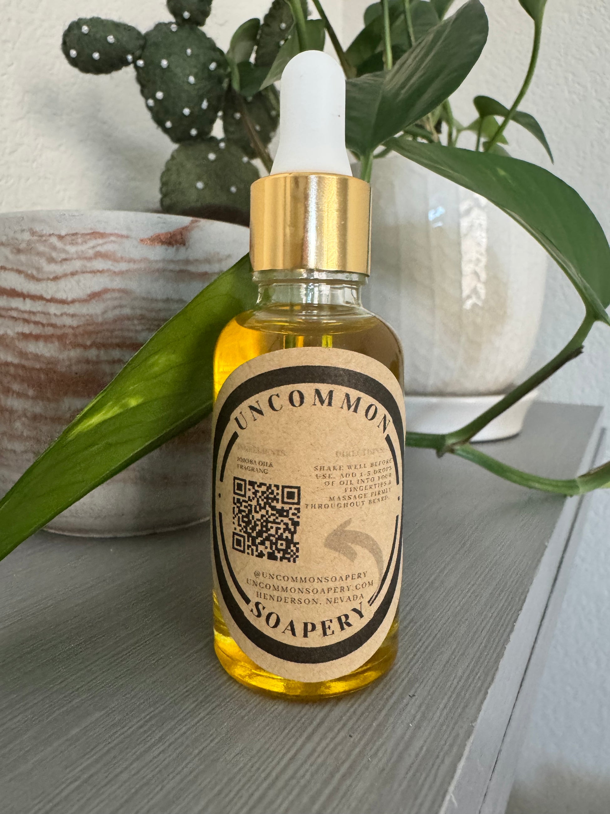 Beard oil for men uncommon soapery 2